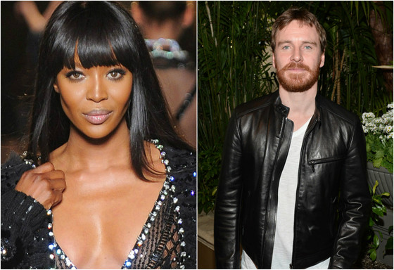 Michael Fassbender, Naomi Campbell Michael Fassbender, Naomi Campbell